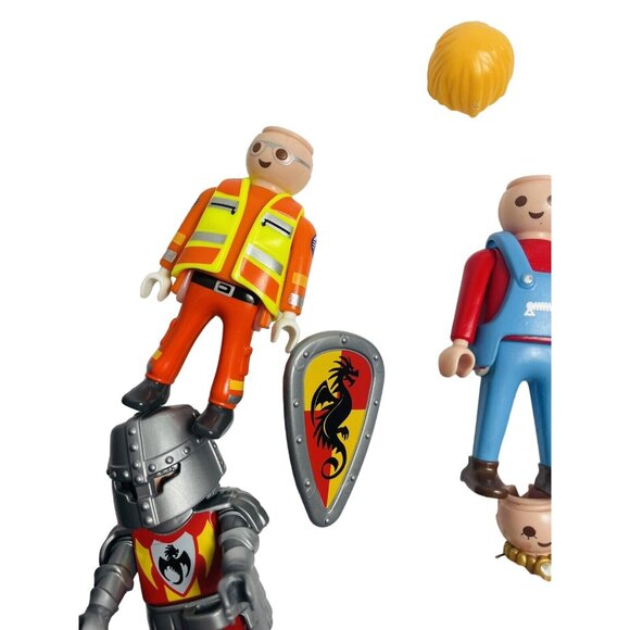 Lot Parts Only Play Mobil Figures Replacement Pieces - Picture 9 of 14